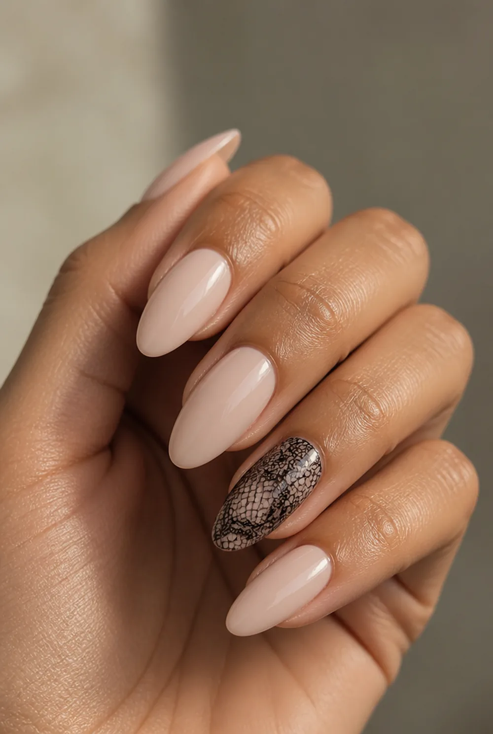 Black Lace Accent