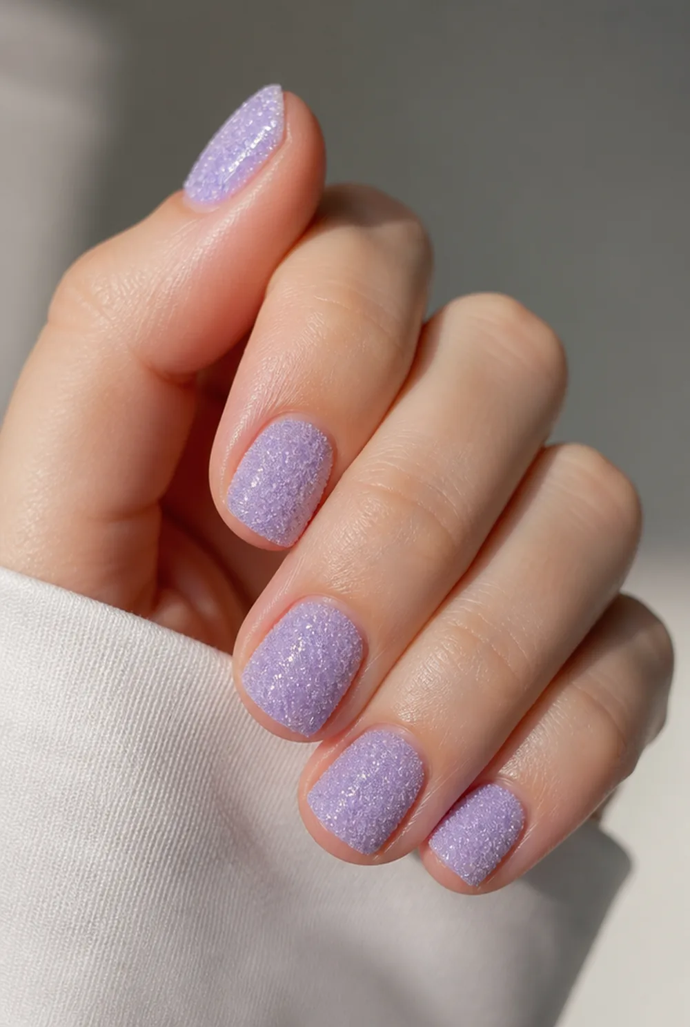 frosted sugar texture nail art