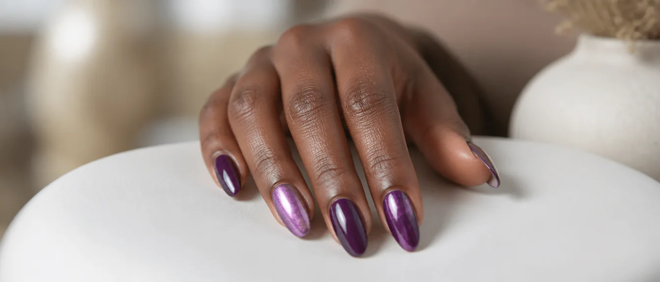 25 Purple Nail Ideas | Polished & Pretty - PolishedAndPrettyNails.com 25 Purple Nail Ideas | Polished & Pretty