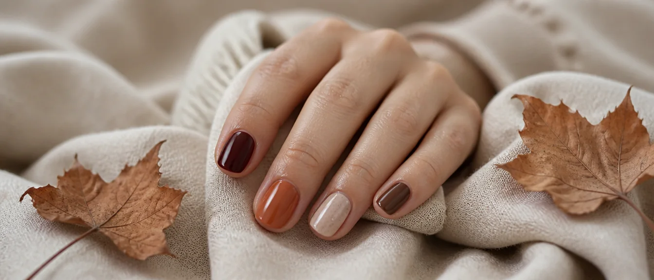 28 Short Fall Nails | Polished & Pretty - PolishedAndPrettyNails.com 28 Short Fall Nails | Polished & Pretty