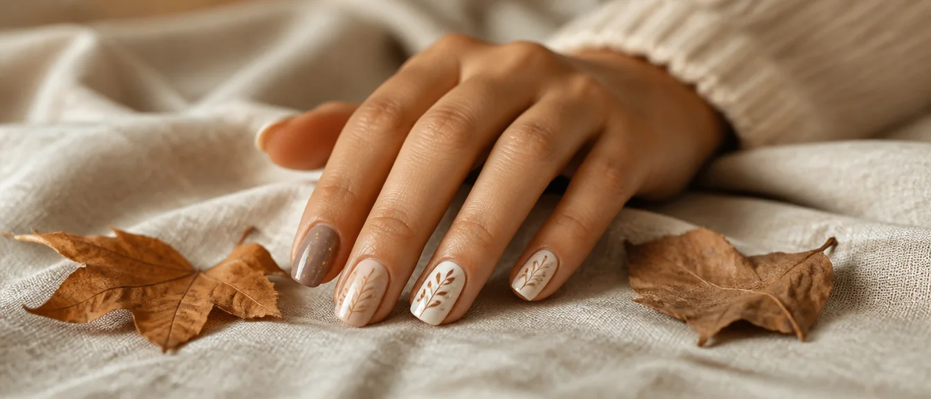24 Thanksgiving Nails Beyond Orange | Polished & Pretty - PolishedAndPrettyNails.com 24 Thanksgiving Nails Beyond Orange | Polished & Pretty