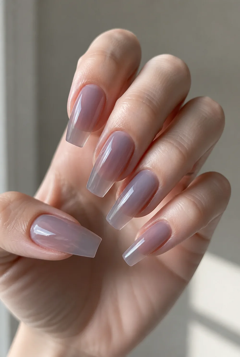 jelly nails nail art on fair skin short length - PolishedAndPrettyNails.com jelly nails nail art on fair skin, short length