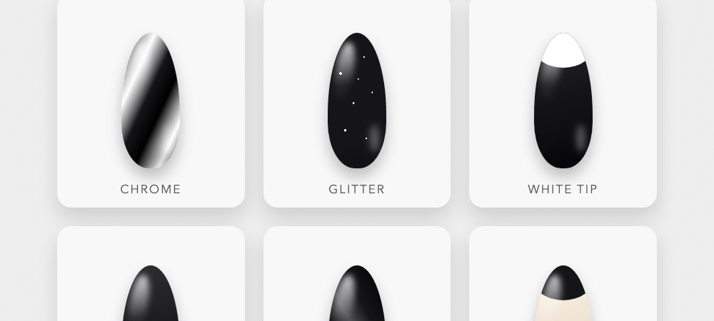 27 Black Nail Ideas: Chrome, Glitter, White Tips & Matte