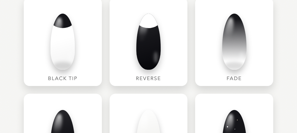22 Black and White Nail Designs That Always Work