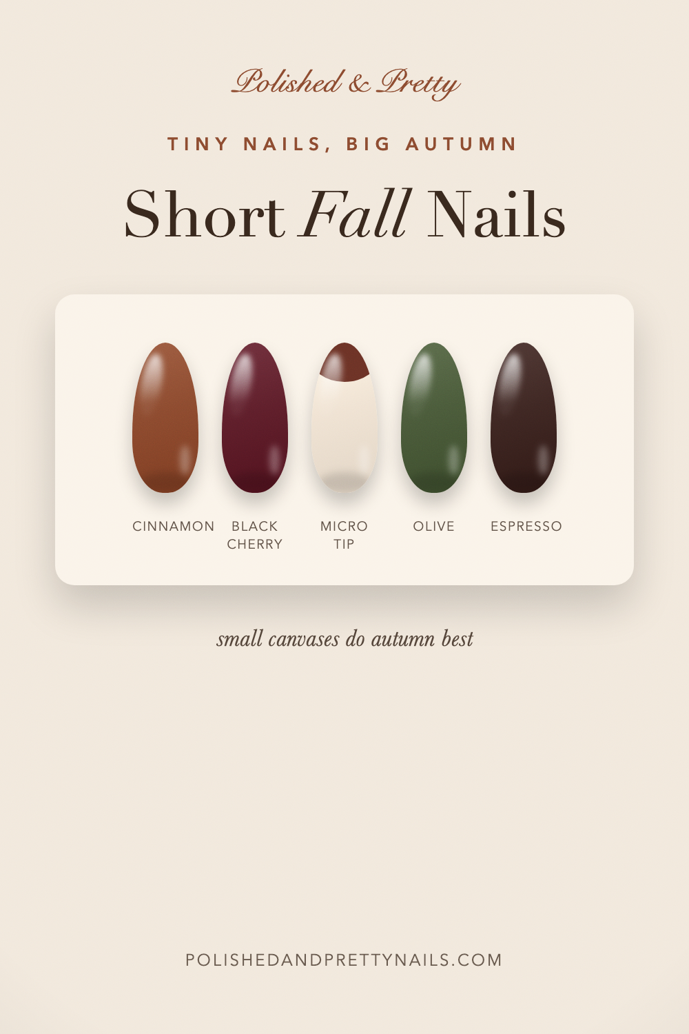 28 Short Fall Nails | Polished & Pretty