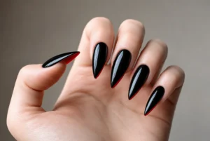 Red-Bottom Black