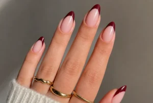Classic Burgundy Tips