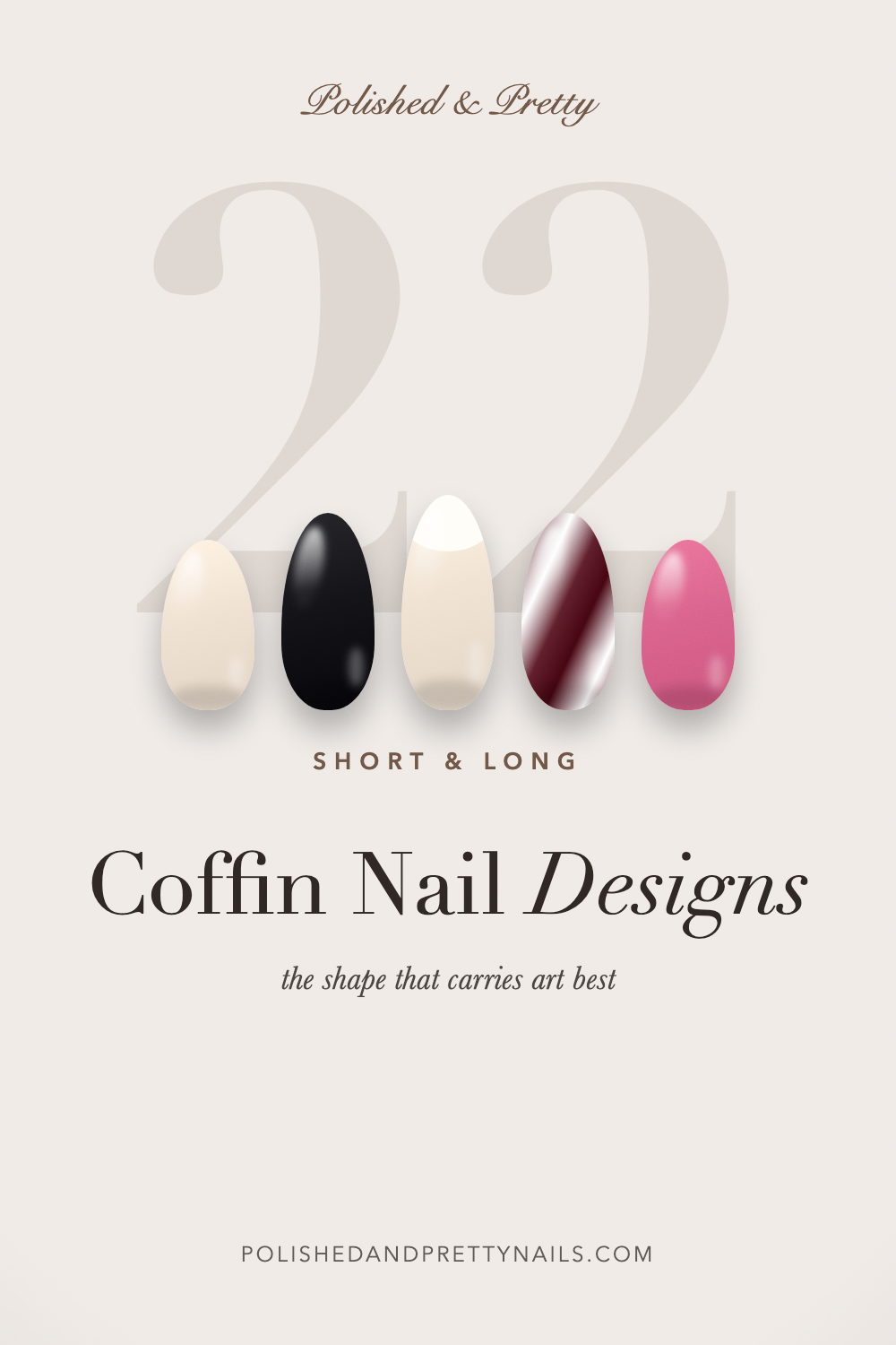22 Coffin Nail Designs, Short and Long