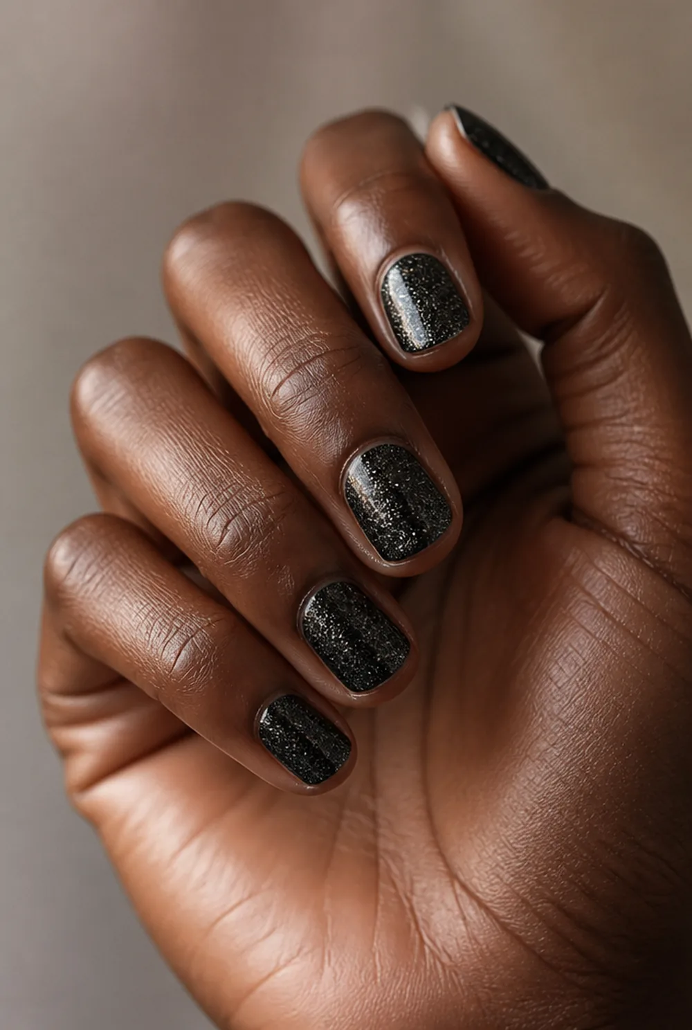 Glitter Over Black