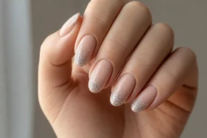 Oval Glitter Tip