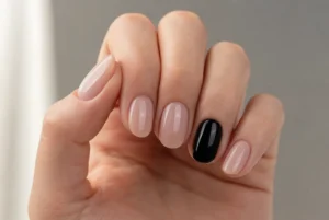 One Spooky Accent Nail