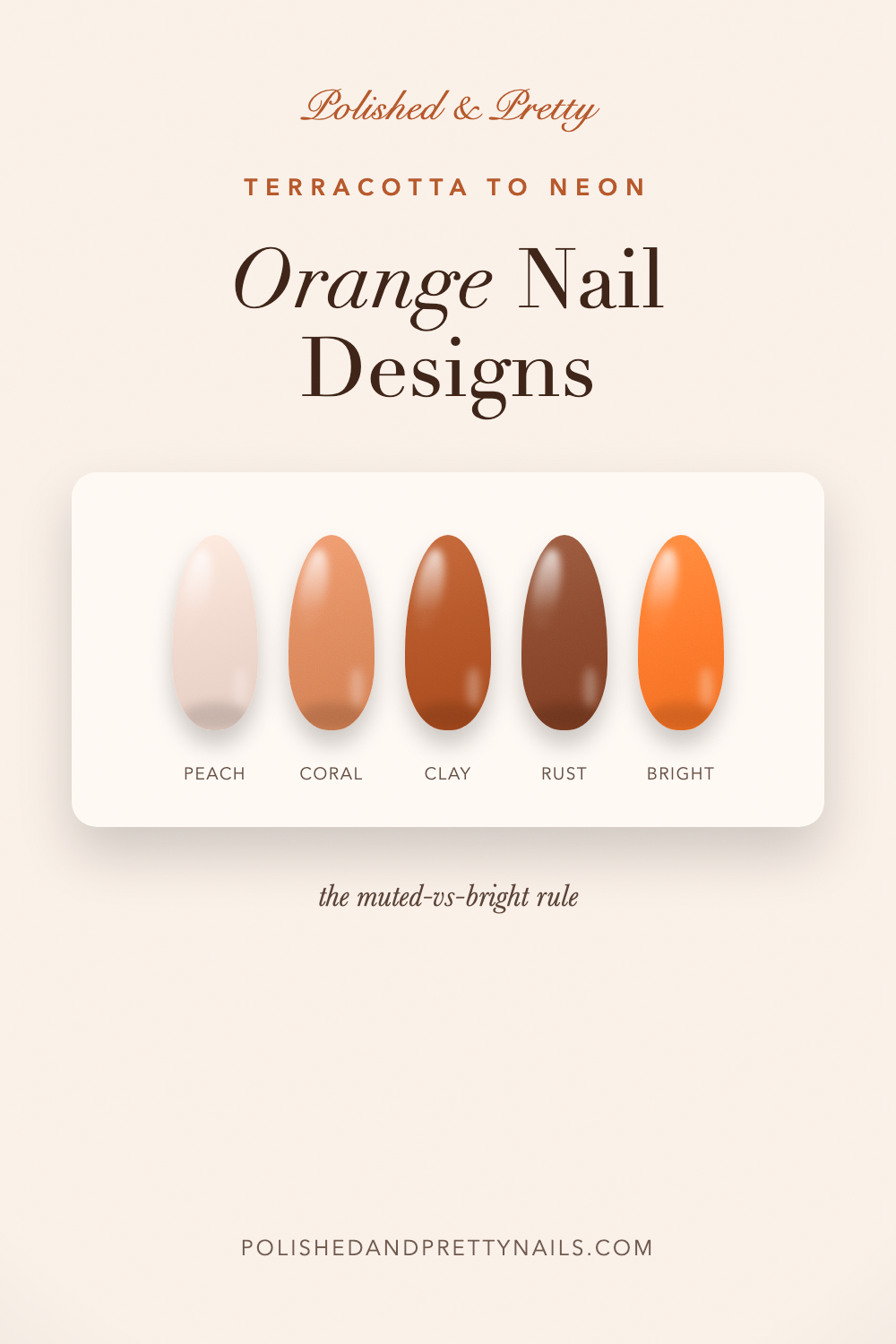 22 Orange Nail Designs, From Terracotta to Neon