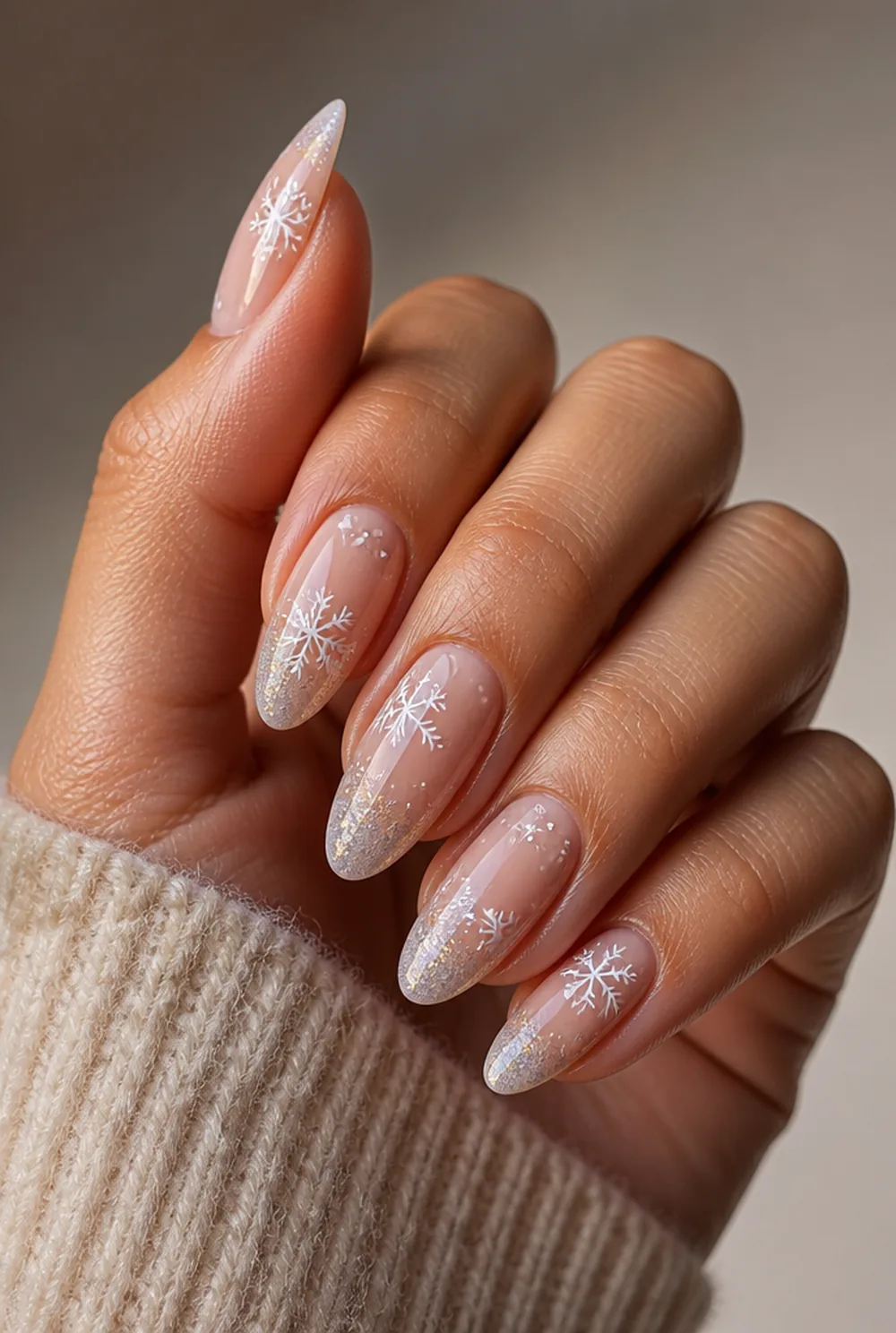seasonal sets nail art on olive skin long length - PolishedAndPrettyNails.com seasonal sets nail art on olive skin, long length