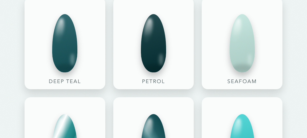 20 Teal Nail Designs, the Colour That Suits Everyone