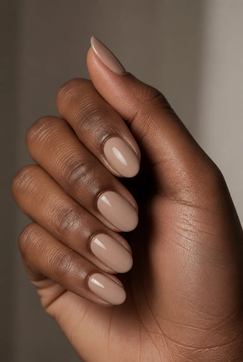 soft aura nail art on deep brown skin - PolishedAndPrettyNails.com soft aura nail art on deep brown skin