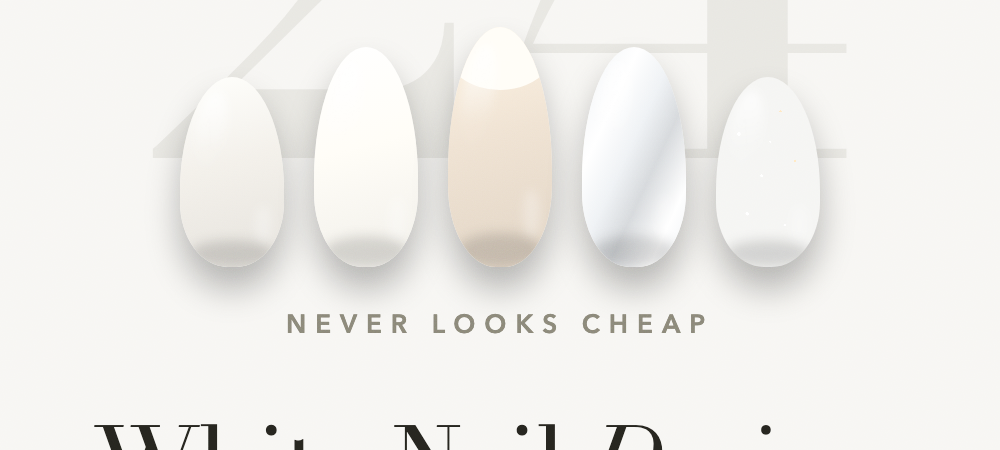 24 White Nail Designs That Never Look Cheap
