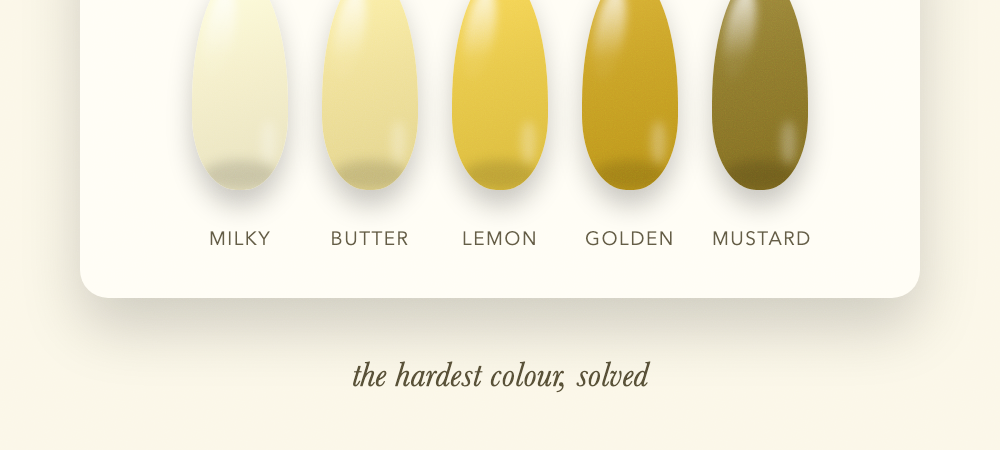 22 Yellow Nail Designs, Butter to Bright