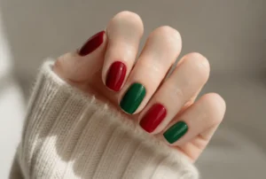 Red and Green Alternating