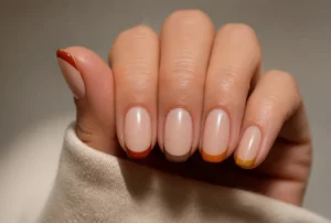 Autumn Gradient Tips