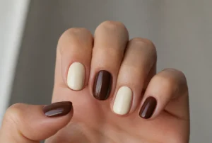 Brown and Cream
