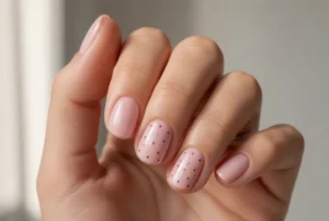 Pink and Brown Dots