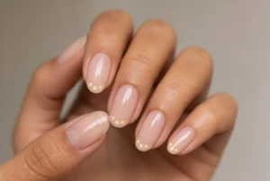 Butter Yellow Micro Dots