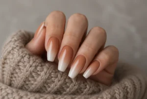 Caramel-to-Cream Ombre