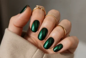 Emerald Velvet Cat Eye