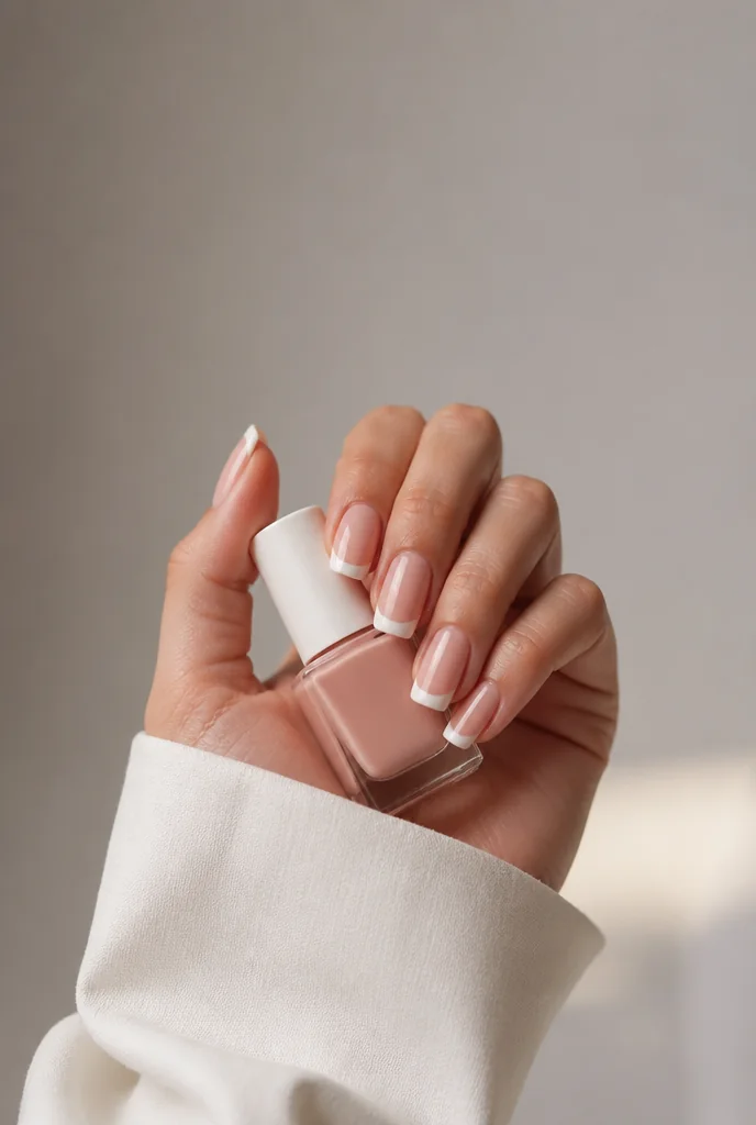 Gel French Manicure at Home: Professional Results Without the Salon Price - PolishedAndPrettyNails.com Gel French Manicure at Home: Professional Results Without the Salon Price