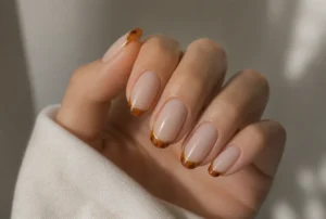 Gilded Amber Tips