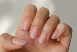 Lavender French Tip