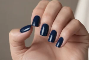 Squoval Navy