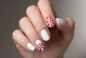 Peppermint Swirl Accent