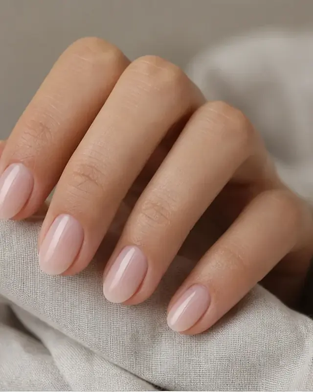 Short almond nails