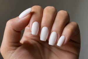 Short Coffin Milky White