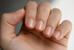 Short Peach Squoval