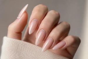 Stiletto with Rhinestone Cuff
