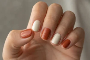 Terracotta And Cream Split