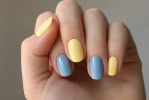 Yellow and Blue