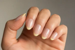 Yellow French Tip