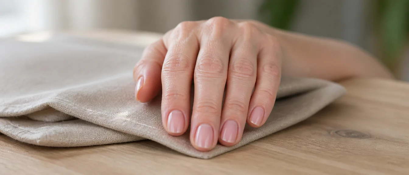 Soft pink glossy polish on short oval nails - PolishedAndPrettyNails.com Soft pink glossy polish on short oval nails